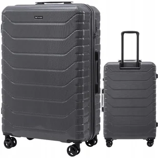 WINGS Niezniszczalna DUŻA walizka BAGAŻ rejestrowany na 4 kółkach XXL - Walizki - miniaturka - grafika 1