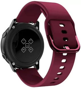 Opaska Pasek Bransoleta Gearband Garmin Garmin Venu 2S / Vivoactive 4S 18Mm Bordowa - Akcesoria do smartwatchy - miniaturka - grafika 1