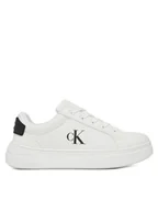 Buty dla chłopców - Calvin Klein Sneakersy V3X9-83300-1355 S Biały - miniaturka - grafika 1