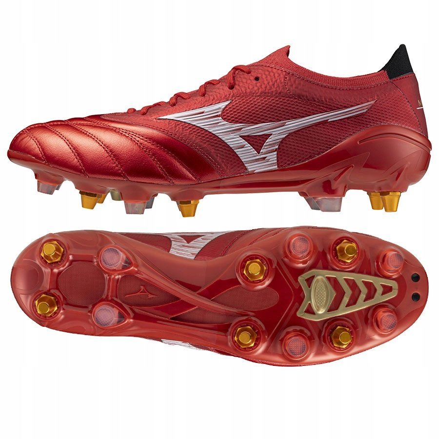 Buty Mizuno Morelia Neo IV Beta Japan Mix SG P1GC254060 czerwony 43