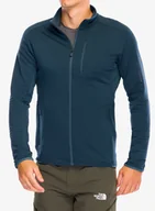 Bluzy sportowe męskie - Bluza rozpinana Salomon Essential Ltwarm FZ - midnight navy - miniaturka - grafika 1