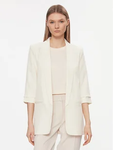ONLY Marynarka Elly 15197451 Biały Regular Fit - Marynarki i żakiety damskie - miniaturka - grafika 1