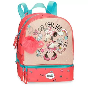 Disney Minnie Lovin Life plecak z uchwytem na przekąski, wielokolorowy, 23 x 28 x 13 cm, mikrofibra, 8,37 l, kolorowy, plecak z uchwytem na przekąski, kolorowy, plecak z uchwytem na przekąski - Plecaki - miniaturka - grafika 1