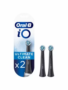 Oral-B Akcesoria iO Ultimate Clean Black 2 pcs - Końcówki do szczoteczek elektrycznych - miniaturka - grafika 1
