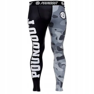 Poundout Legginsy Treningowe Męskie Brigade S - Kimona, stroje i obuwie - miniaturka - grafika 1