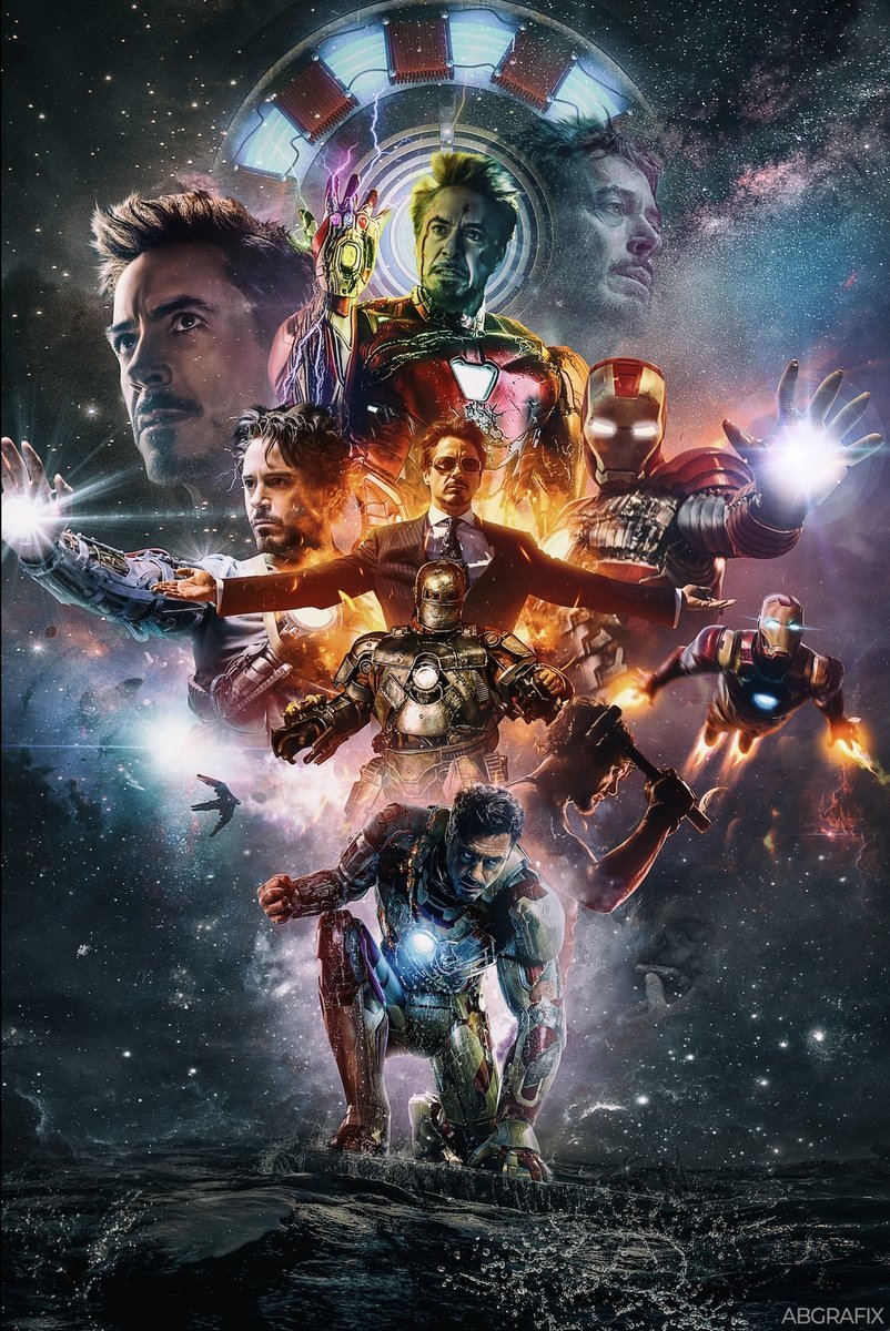 PODKŁADKA POD MYSZ Nadruk 22x18 cm Iron Man Legacy End Game Tekst Prezent