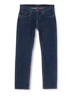 Spodenki męskie - Tommy Hilfiger Męskie spodnie Strght Denton STR Viborg Indigo, viborg indigo, 29W / 32L - miniaturka - grafika 1
