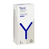 Tampony - Yoni Organic Cotton Tampons tampony Heavy - miniaturka - grafika 1