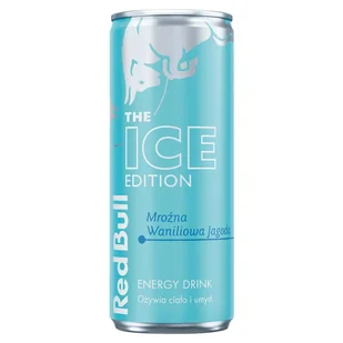 Red Bull Napój energetyczny mroźna waniliowa jagoda 250 ml - Napoje energetyczne i izotoniczne - miniaturka - grafika 1