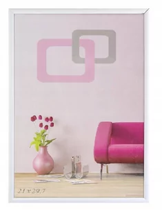 Ramka na zdjęcie,plakat biała DUŻA 40x50 - Ramki na zdjęcia - miniaturka - grafika 1
