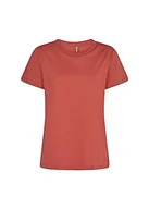 Koszulki i topy damskie - SOYACONCEPT Women's SC-Derby 1 T-shirt damski, czerwony, XS, czerwony, XS - miniaturka - grafika 1