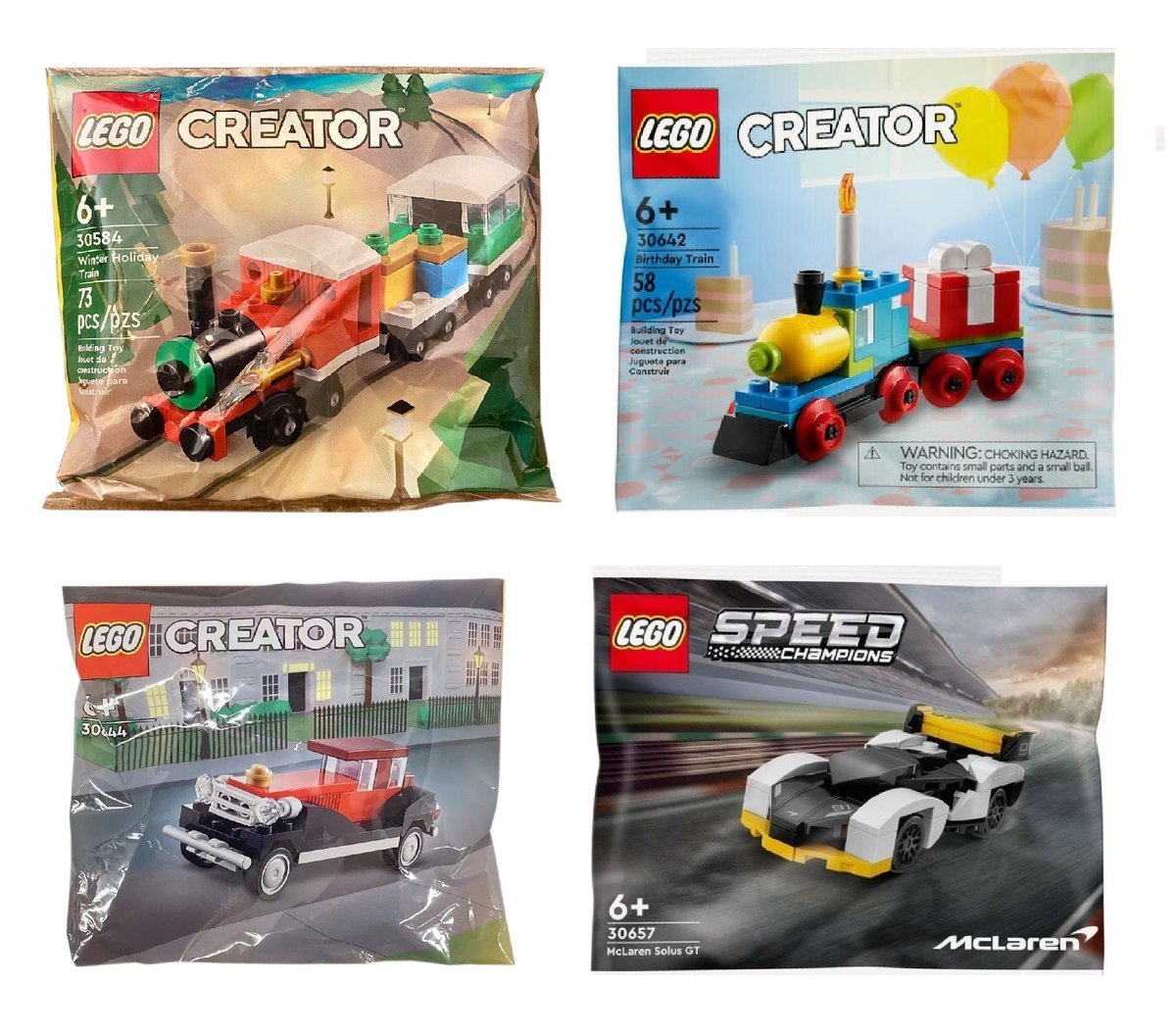 Klocki LEGO Creator - Zestaw 4 Polybag - PCR10