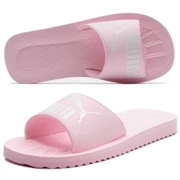Puma różowe buty klapki basenowe klasyczne Purecat 360262 16 42