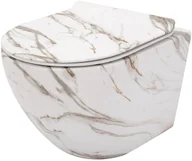 Miski WC - Misa wc wisząca Carlos Rimless Slim Lava Mat Rea - miniaturka - grafika 1