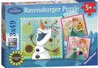 Puzzle - Ravensburger Disney Frozen Fever 3x49pcs - miniaturka - grafika 1