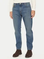 Spodnie męskie - La Martina Jeansy ZMT014 DM106 Granatowy Regular Fit - miniaturka - grafika 1