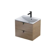 Szafki łazienkowe - Szafka łazienkowa pod umywalkę Oristo Siena Uni 60 cm jasne drewno OR45-SD2S-60-78 - miniaturka - grafika 1