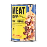 Mokra karma dla psów - Josera Meatlovers Menu Kaczka z dynią 400g 56133-uniw - miniaturka - grafika 1