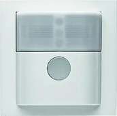 Gniazdka elektryczne - Hager Polo Berker S.1/B.3/B.7 Nasadka czujnika ruchu 1,1m, biały, połysk 85341189 85341189 - miniaturka - grafika 1