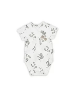 Body dla niemowląt - Nicol Body niemowlęce bawełniane rozpinane krótki rękaw Gaja, Rozmiar: 62 - grafika 1