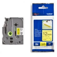 Brother TZ-S631 12mm Taśma Laminowana z ekstra mocnym klejem, czarny nadruk/żółt - Etykiety do drukarek - miniaturka - grafika 8