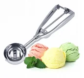 Inne sztućce - Metaltex 253750010 Gałkownica do lodów ze stali nierdzewnej 253750 - miniaturka - grafika 1