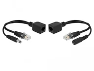 Karty sieciowe - DeLOCK 66023, Fast Ethernet, 10,100 Mbit/s, 10/100, Black, 9 - 57 V, 0.8 A 66023 - miniaturka - grafika 1