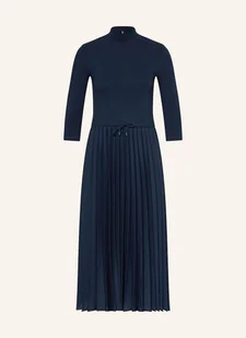 Tommy Hilfiger Sukienka Z Mieszanki Materiałów Z Rękawami 3/4 blau - Sukienki - miniaturka - grafika 1