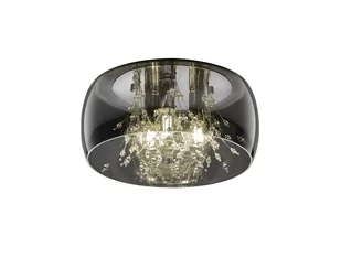 Crystel lampa sufitowa srebrna z kryształkami 616700306 Trio - Lampy sufitowe - miniaturka - grafika 2