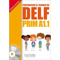 DELF Prim A1.1 Podręcznik + CD - Launay Maud, Marty Roselyne - Książki do nauki języka francuskiego - miniaturka - grafika 1