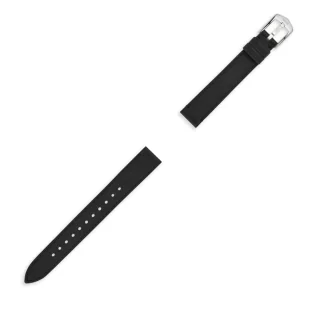 Czarny pasek do zegarka / smartwatcha Fossil 14 mm S141221  | OFICJALNY SKLEP | RATY 0% • Zapłać później PayPo • GRATIS WYSYŁKA ZWROT DO 365DNI - Akcesoria do zegarków - miniaturka - grafika 1