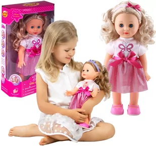 Smily Lalka chodząca 33 cm Julka SP83684 GAWO-70668 - Lalki dla dziewczynek - miniaturka - grafika 3