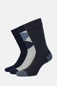 Skarpetki męskie - Zestaw 3 Par Skarpet Mix - miniaturka - grafika 1