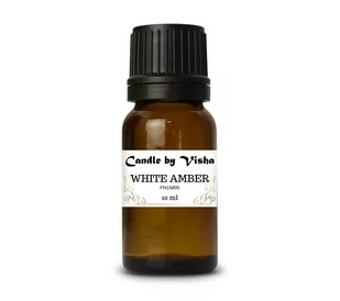 Olejek zapachowy - White Amber - Candle by Visha - 10 ml - Aromaterapia - miniaturka - grafika 1