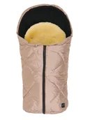 Akcesoria do wózków - Kaiser Naturfellprodukte Śpiworek "Little Sheepy" w kolorze jasnobrązowym - 40 x 80 cm - miniaturka - grafika 1