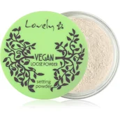 Pudry do twarzy - Lovely Vegan Loose Powder transparentny puder do twarzy 7g - miniaturka - grafika 1