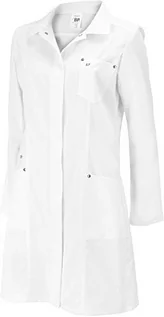Płaszcze damskie - BP BP 4874-684-21-36 płaszcz damski, długie rękawy, wykładany kołnierz, 200,00 g/m mieszanka materiału ze stretchem, kolor biały, 36 4874-684-21 - grafika 1