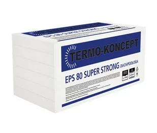 Styropian Termo-Koncept Super Strong 10 cm EPS 80 kPa 0,038 W/(mK) 3 m2 - Styropian - miniaturka - grafika 1