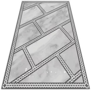 Dywan na balkon lub taras Ozdobne marmurowe płytki 60x90 cm - Dywany zewnętrzne - miniaturka - grafika 1