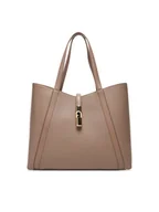 Torebki damskie - Furla Torebka Goccia L WB01788 BX3353 KH 3624S Beżowy - miniaturka - grafika 1