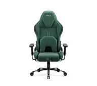 Fotele gamingowe - Diablo Chairs X.One Prime Normal Size Forest Green Gamingowy Do 140kg Tkanina Zielony - miniaturka - grafika 1