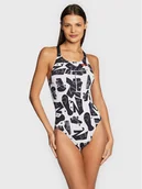 Stroje kąpielowe - Nike Strój kąpielowy Hydrastrong NESSC050 Czarny - miniaturka - grafika 1