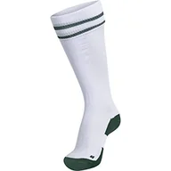 Skarpetki męskie - Hummel Unisex Element Football Sock skarpety biały Weiß/Evergrün 27W x 30L 204046-9004 - miniaturka - grafika 1