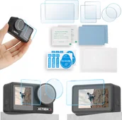 Akcesoria do drona - SunnyLife SZKŁO HARTOWANE NA OBIEKTYW I EKRAN DO DJI OSMO ACTION 4 - 6 SZT. - miniaturka - grafika 1