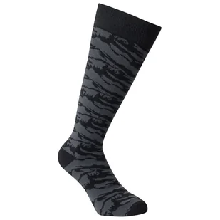 Męskie podkolanówki Dare 2b Mens Printed Ski Socks II Rozmiar skarpet: 43-47 / Kolor: czarny - Skarpetki męskie - miniaturka - grafika 1