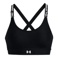 Biustonosze - Biustonosz damski Under Armour Infinity Mid 2.0 Bra Black M A-C - miniaturka - grafika 1