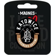 Magnesy - PAN DRAGON Magnes I love Poland Katowice ILP-MAG-A-KAT-07 - miniaturka - grafika 1