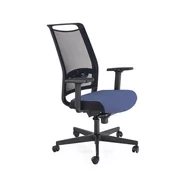 Fotele i krzesła biurowe - Fotel Obrotowy Młodzieżowy Gulietta Czarny / Niebieski Halmar - miniaturka - grafika 1