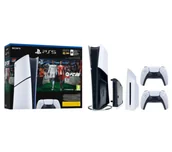 Konsole Playstation - Sony PlayStation 5 Digital Slim E Chassis PS5 825GB EA SPORTS FC 26 Bundle + Dodatkowy Pad + Napęd Disc Drive Blu-Ray - miniaturka - grafika 1