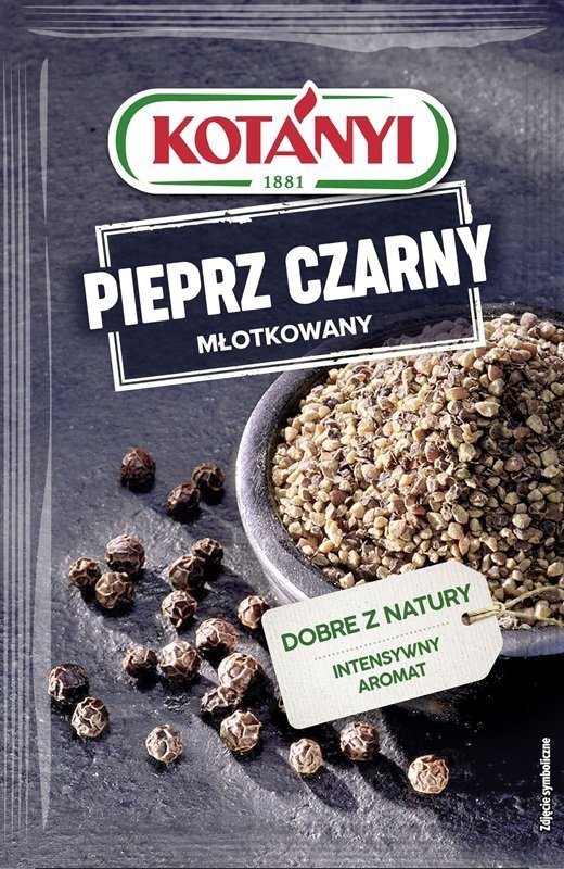 Pieprz czarny młotkowany 17g